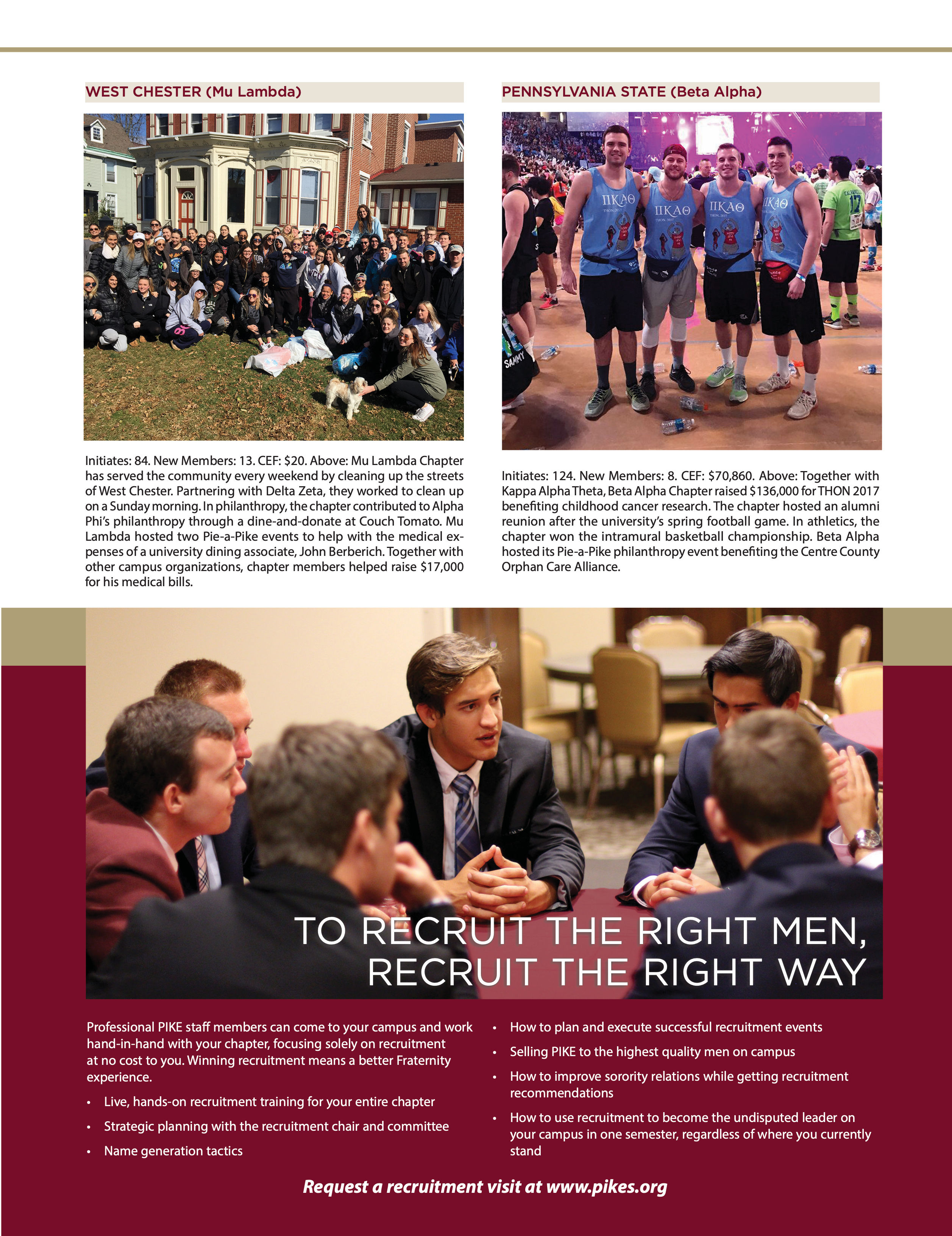 To Recruit the Right Men, Recruit the Right Way